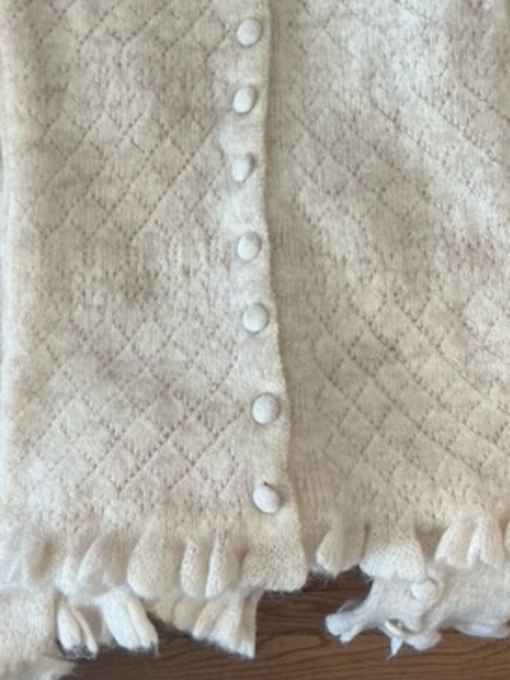 Free People Love Cardi / Winter White - Picture 4 of 9